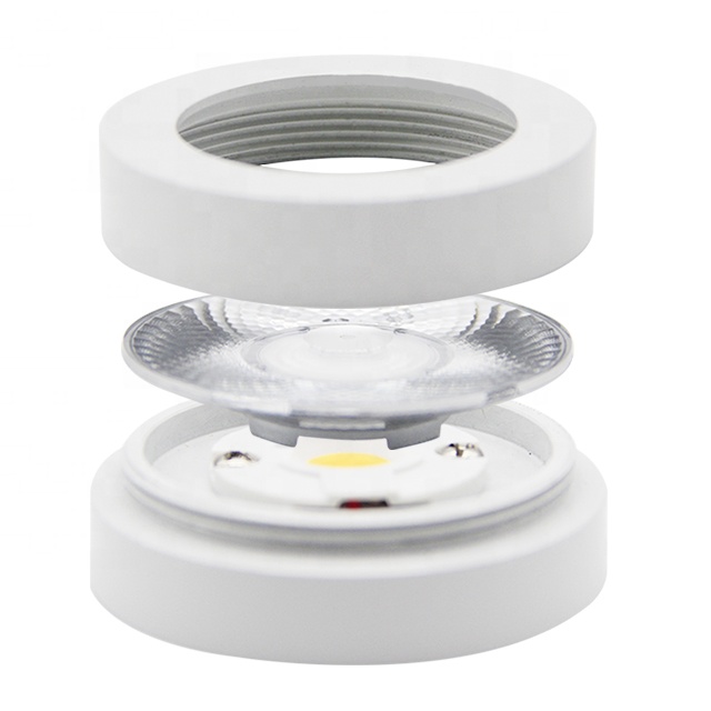 Sarah 5 - Luminaria Spot Sobrepuesta Ultra Delgada IP44, 5W, 450lm, 3000K