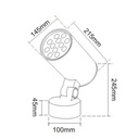 Logan 30 - Proyector de Enfoque IP66, 30W