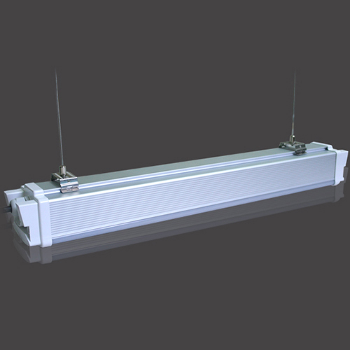 Ester 30 BK EM - Estanco LED IP65, 30W, 3900lm, 130lm/W con Kit de Emergencia 3h Autonomía