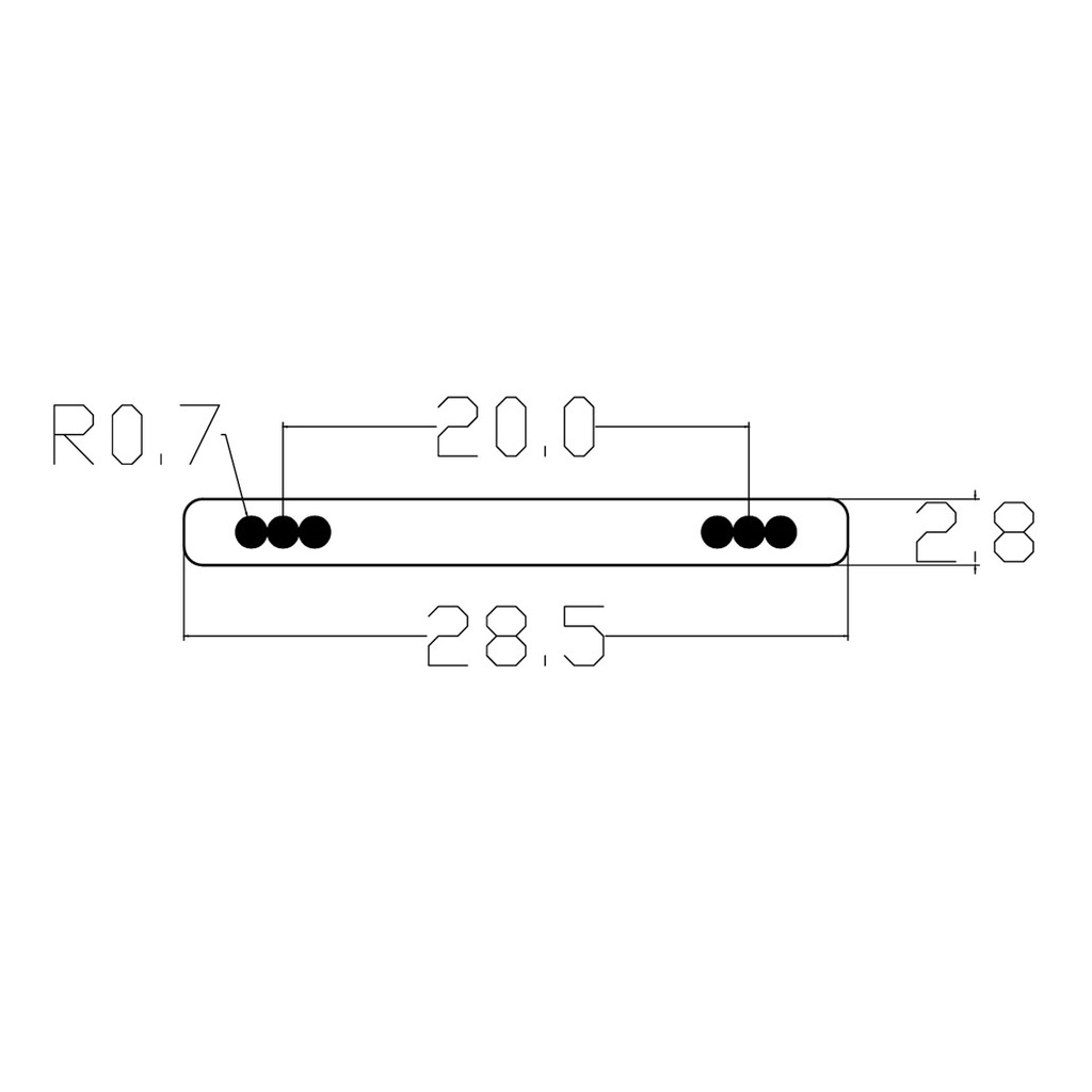 Cinta Conductiva de Tela - Sistema FlexTrack - 10m