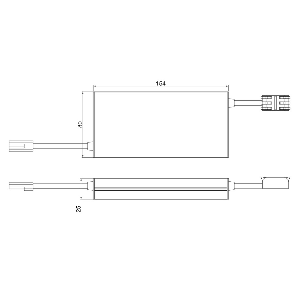 Fuente de poder 100W 48V DC - Sistema FlexTrack  