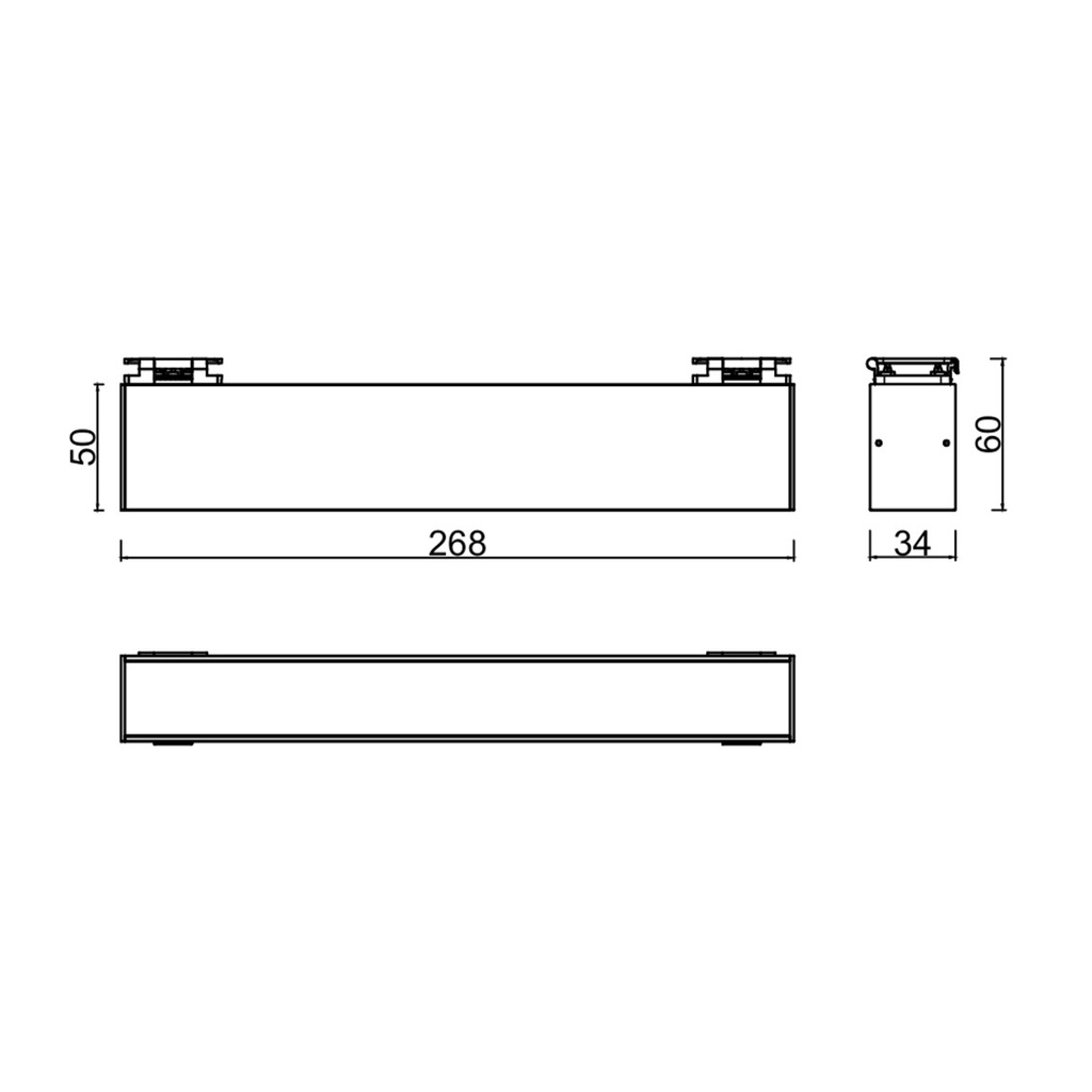 Flood 10 - Downlight Lineal para Sistema FlexTrack , 10W, 3000K, Ra>90