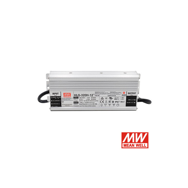 Driver Mean Well 24V 320W IP67 serie HLG