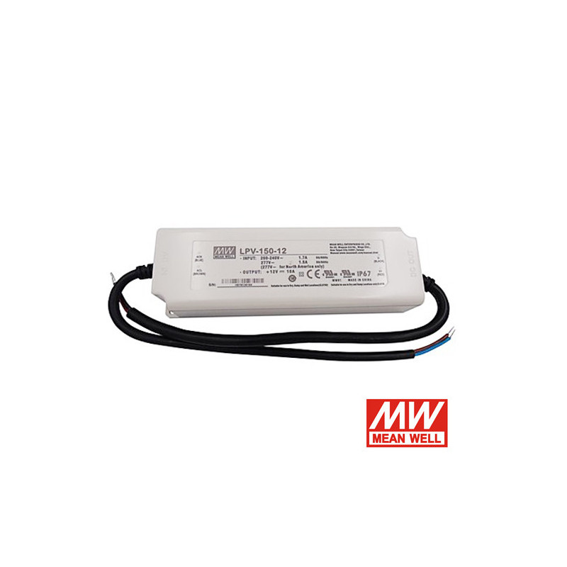 Driver Mean Well 24V 150W IP67 serie LPV