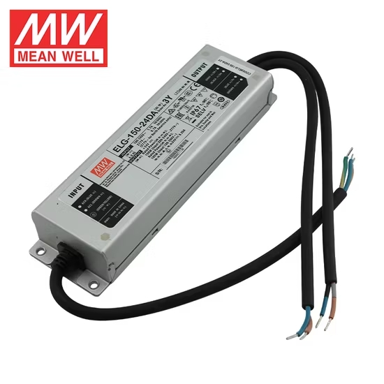 Driver Mean Well 24V 150W Serie ELG Voltaje Constante con Control DALI 2