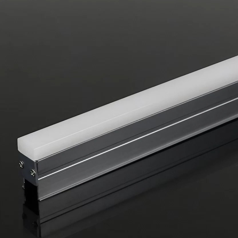 Mark S10 - Luminaria LED Lineal Wall Washer Sobrepuesta 10W, 1200lm, IP67, 24V DC,1m