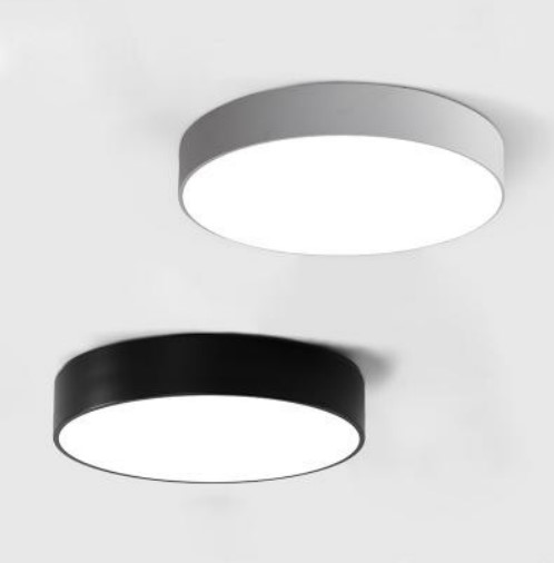 [HL330-2700-1-BK] Lida 330 - Linea Slim Edge Luminaria LED Circular, Ø330cm, 15W, 1500lm (2700K, Negro, On/Off)