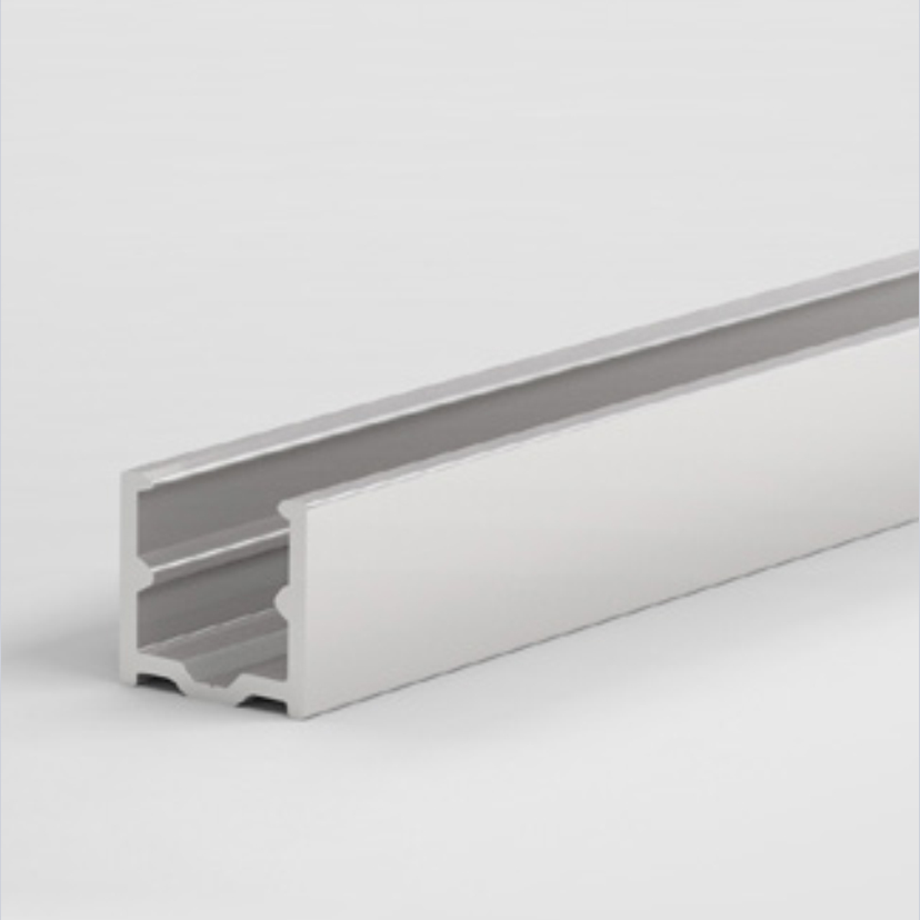 Perfil canal en "U" Aluminio 10x10mm x 1m para montaje de Neon LED N1010 