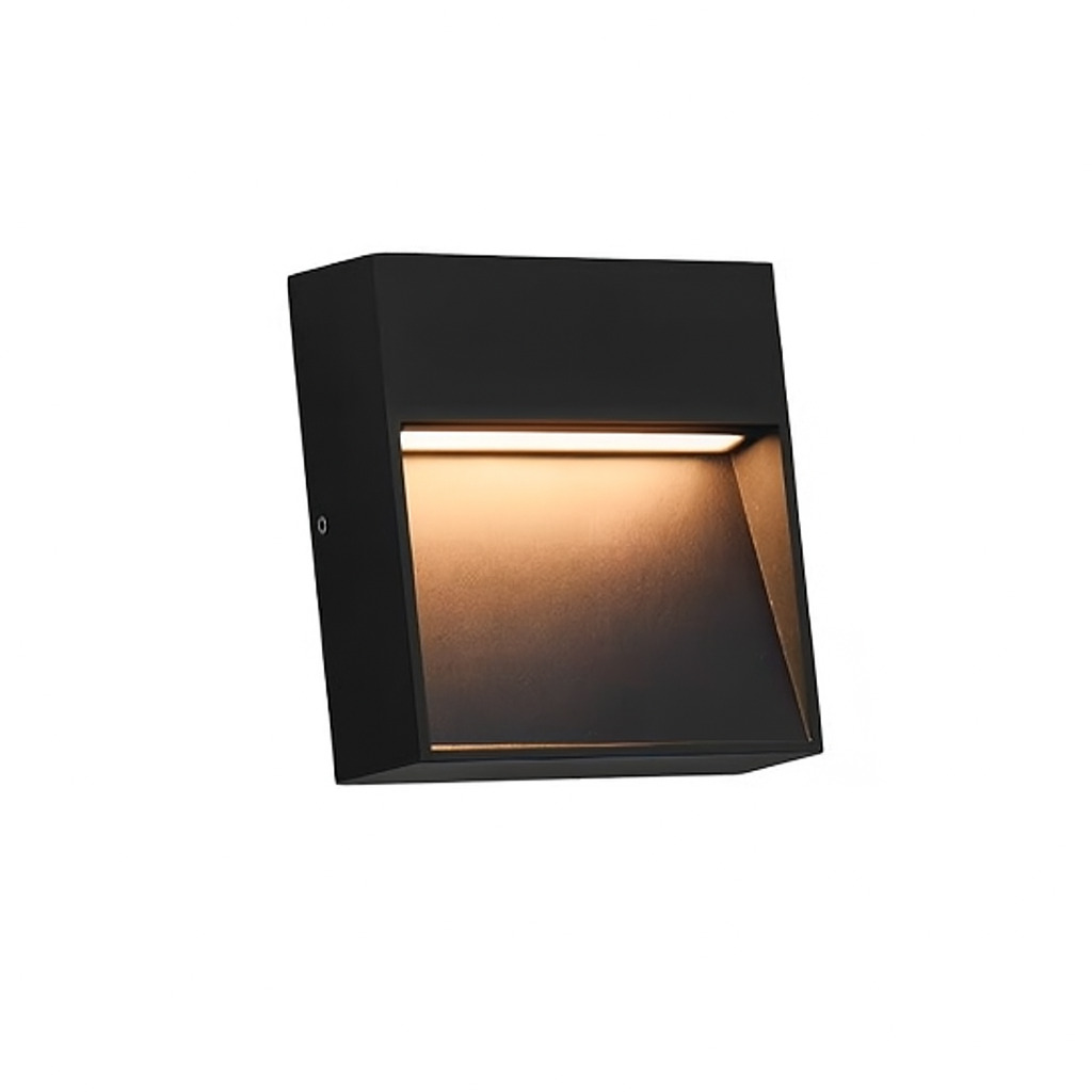 Wally BK - Apliqué LED para Demarcación de Caminos IP65, 6W, 460lm, 3000K