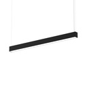 SIGMA EVO 150 BK - Luminaria Lineal 1500mm, Potencia seleccionable 19-28-32-38W, CCT Seleccionable 3000 & 4000K 
