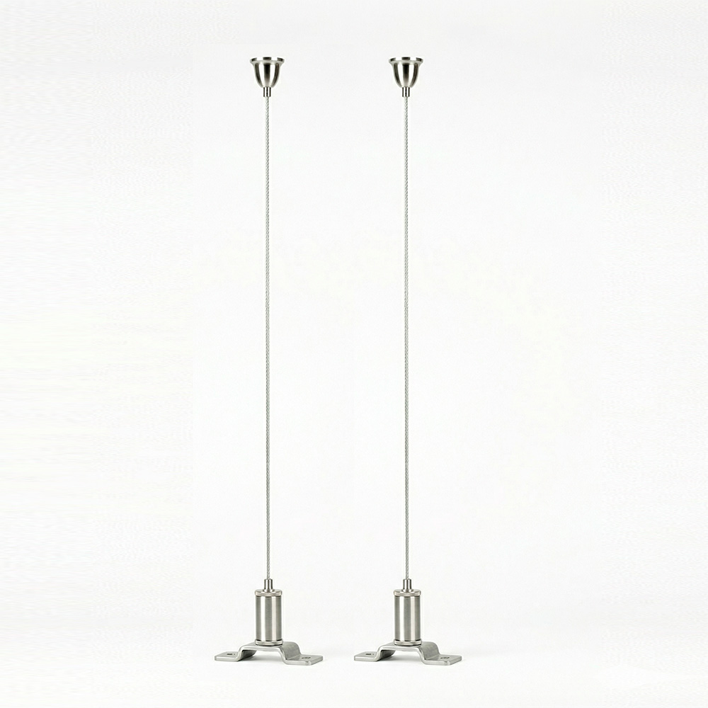 Set de Piolas de Acero Inoxidable Para Suspender Luminarias Lineales Sere Sigma Evo