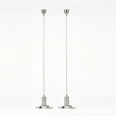 Set de Piolas de Acero Inoxidable Para Suspender Luminarias Lineales Sere Sigma Evo