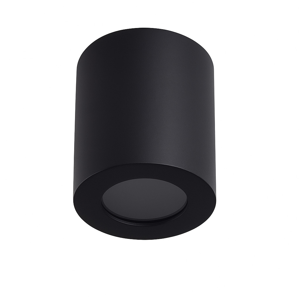 [ESC25054-BK] Nilo 65 - Downlight Sobrepuesto GU10 IP65 (Negro)