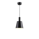 Tom BK - Luminaria LED Decorativa Suspendida 9W, 800lm, 3000K