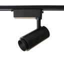 Carina 10 N - Luminaria LED para Riel Monofásico con Haz Ajustable 15 a 60°, 10W, 1000lm, 3000K, Ra>85