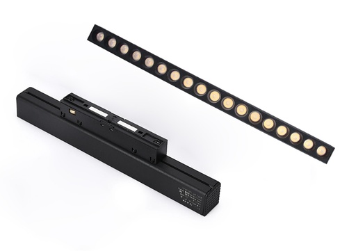 [L20/GS-12W] Milos 12 - Downlight LED de ánglulo cerrado para Riel Magnético, 12W, 900lm, 3000K, Ra>90