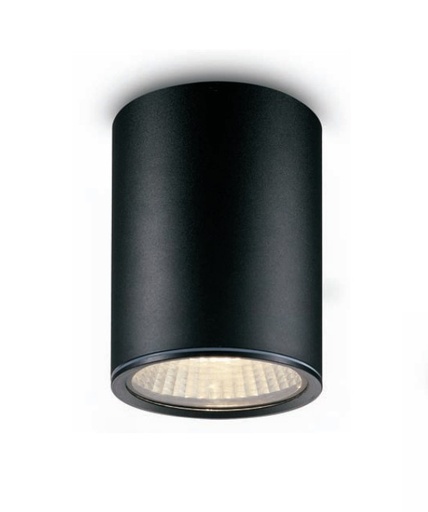 [LBL185-BK] Rubi 12 BK - Luminaria LED Sobrepuesta 12W, 900lm, 3000K, IP65, 60º