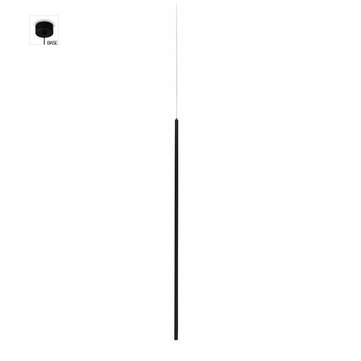 Lar - Luminaria LED Suspendida Tubular Spot, 1.1m, 1W, 70lm, 3000K, LED CREE XPE, Driver Eagle Rise