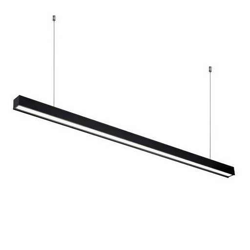 [ISC21115M-BK] Geb CCT BK - Luminaria LED Lineal Suspendida o Sobrepuesta, 36W, 3600lm, control switch de Temperatura de Color (3000K / 4000K / 6500K)