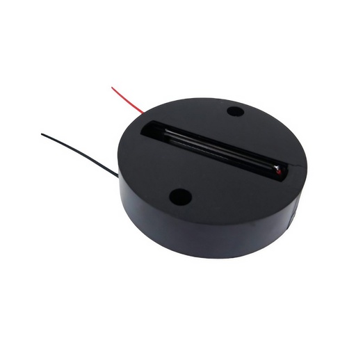 [RM00BK] Adaptador Negro para Sobreponer Luminarias de Riel Monofásico